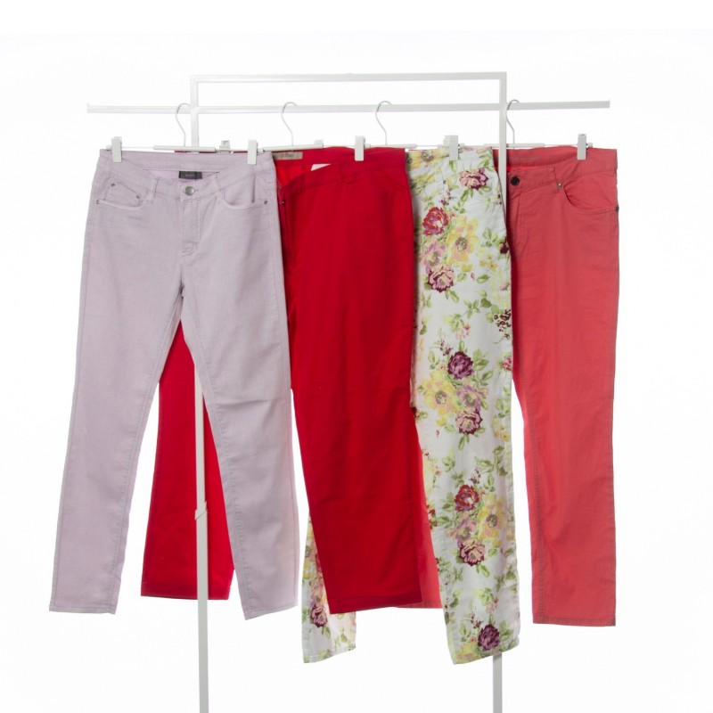 Ladies summer pants Mix Cream + Extra