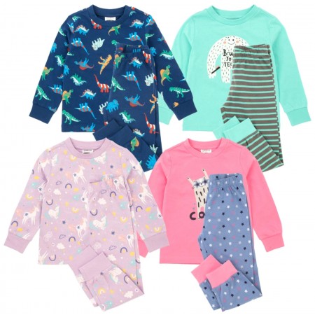 Lily & Dan kids pyjamas mix...