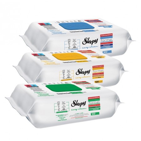 Sleepy antibacterial wipes